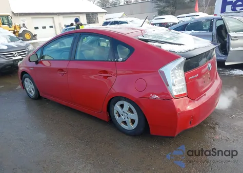 2011 Toyota Prius Two from USA, damaged, VIN JTDKN3DU6B5327890